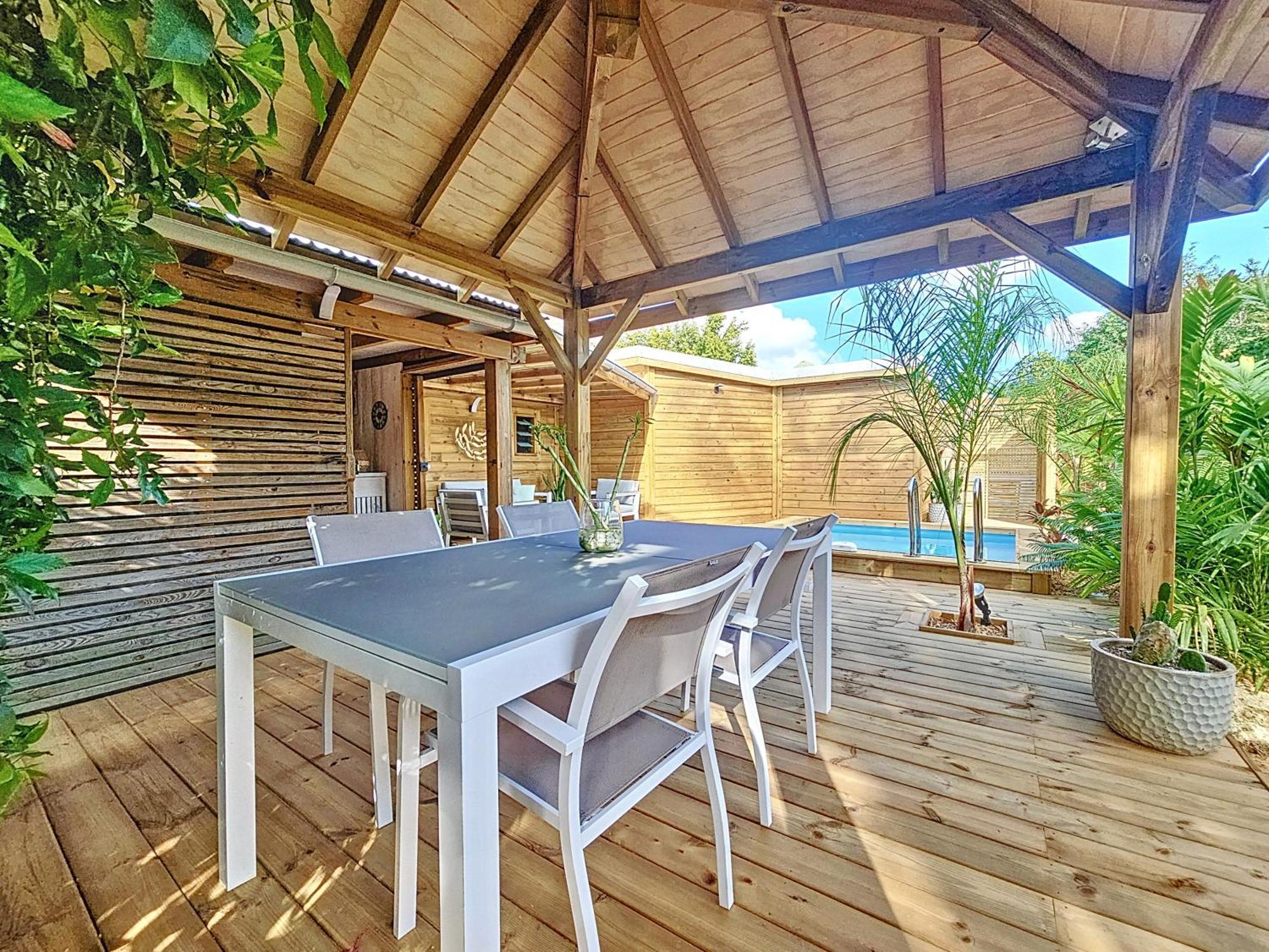 Villa L'Anjou Creole A Sainte Anne En Guadeloupe Avec Piscine Privee Et 2 Chambres Pour 4 Personnes Εξωτερικό φωτογραφία