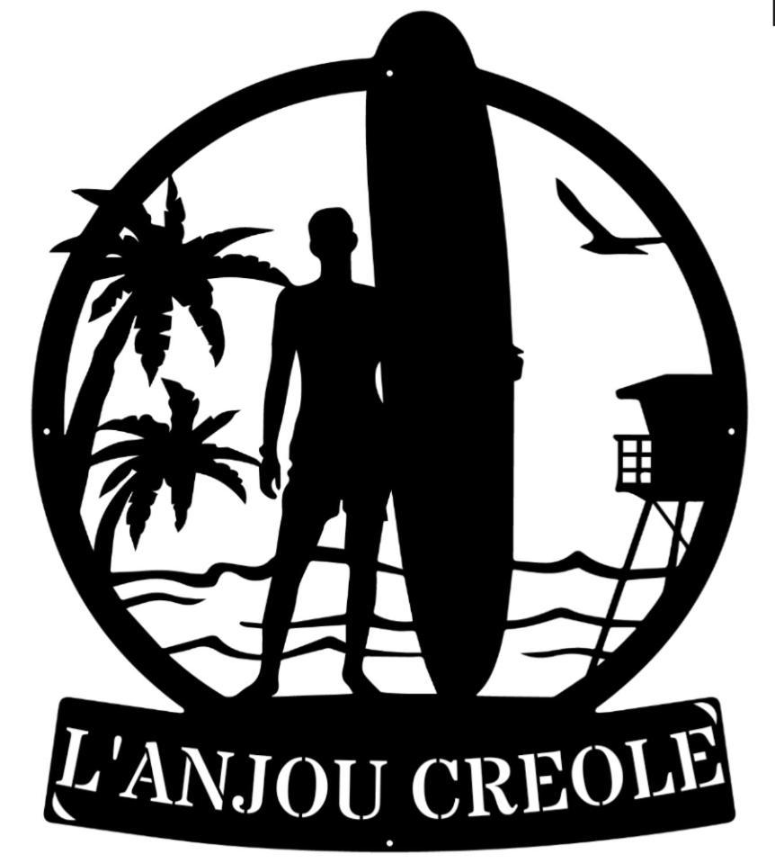 Villa L'Anjou Creole A Sainte Anne En Guadeloupe Avec Piscine Privee Et 2 Chambres Pour 4 Personnes Εξωτερικό φωτογραφία